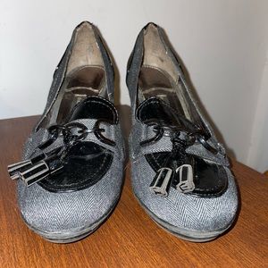 Dana Buchanan Oxford High Heels with tassels